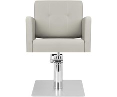 Activeshop Kirpyklos kėdė GABBIANO PROFESSIONAL HAIRDRESSING CHAIR BERGAMO Pilkas