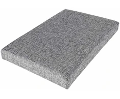 Pufas 49 x 31 x 29 cm pilkas