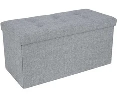 Songmics Sėdynės krūtinė 76 cm šviesiai pilka marga