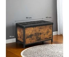 Songmics Pufas VASAGLE 80x40x50 cm