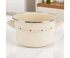Lumarko Orion Kuko puodas TONCA 22 cm, 4 l - Emailliuotas