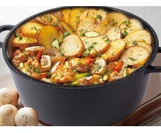 Puodas su dangčiu 12,6 l