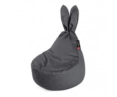 Qubo™ Baby Rabbit Graphite VELVET FIT