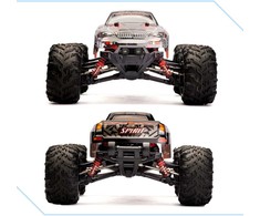 Ikonka RC automobilis Q901 bešepetėlinis 1:16 2.4G 4CH 52km/h raudonas