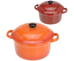 Eh Excellent Houseware Porcelianinė ramekinė su dangčiu 300 ml