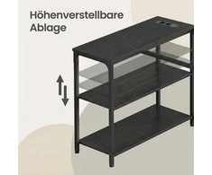 Songmics Rašomasis stalas 120 x 80 x 76 cm