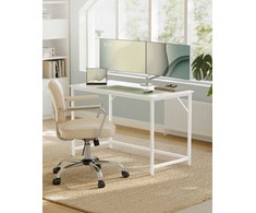 Songmics Rašomasis stalas 60 x 120 x 76 cm