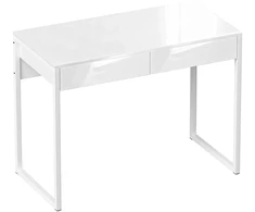 Rašomasis stalas su 2 stalčiais, 100 × 50 × 75 cm