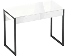 Rašomasis stalas su 2 stalčiais, 100 × 50 × 75 cm