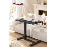 Songmics Rašomasis stalas su ratukais, 80 x 45 x 65–102 cm