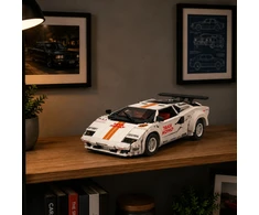 Lean Toys RC statybinės kaladėlės baltos 1384 vnt.
