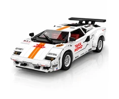 Lean Toys RC statybinės kaladėlės baltos 1384 vnt.