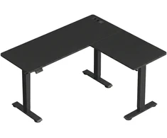 Songmics Reguliuojamo aukščio stalas 160 x 140 x 72–120 cm