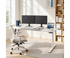 Songmics Reguliuojamo aukščio stalas 180 x 80 cm