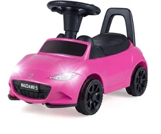 Riedantis automobilis rožinis
