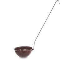 Orion Samtis sriubai emaliuotas rudas 170 ml, 35 cm