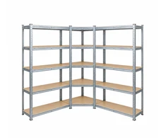 Sandėliavimo lentynų rinkinys, 175 kg, 180 × 90 × 40 cm ir 180 × 70 × 40 × 40 × 70 cm, 3 vnt.
