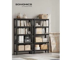 Songmics Sandėliavimo lentynų rinkinys 2 vnt., 150 cm aukščio