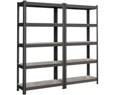 Songmics Sandėliavimo lentynų rinkinys 2 vnt., 150 cm aukščio