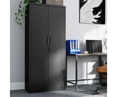 Songmics Sandėliavimo spinta plieninė 40x80x180 cm