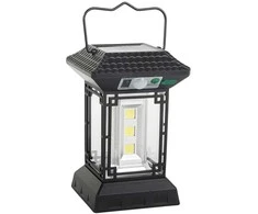 Saulės energija maitinama lempa su judesio jutikliu 60 LED COB