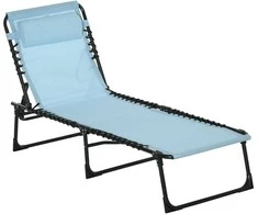 Saulės gultas 189 × 58 × 30 cm