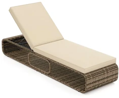 Saulės gultas khaki