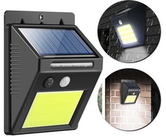 Saulės šviestuvas su 48 LED ir judesio jutikliu