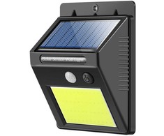 Saulės šviestuvas su 48 LED ir judesio jutikliu