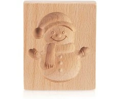 Orion Medinė sausainių forma Sniego senis 11x9,5 cm - Kepimo forma - Sausainių išpjaustyklė