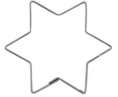Orion Sausainių formelė Plieninė Žvaigždė 4,6 cm