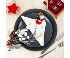 Papierservietten Servietten 3-lagig weihnachtlich CHRISTBAUM 33x33 cm 20 Stk.