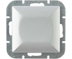 Łącznik Sidabrinis vienpolis jungiklis Pearl, 10A, 250V, WP-1P