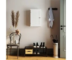Songmics Vasagle Wandschrank baltas