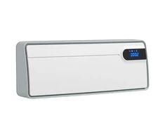Sieninis elektrinis šildytuvas su PTC keraminiu kaitinimu ir Wi‑Fi, baltas, 50 × 14,5 × 19 cm