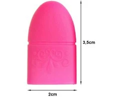 Silicone clips for removing hybrids, gels and acrylics