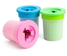 Silicone dog paw cleaning cup small