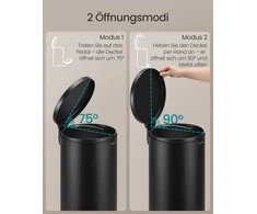 Songmics Šiukšliadėžė 30 l