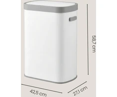 Songmics Šiukšliadėžė 50 l