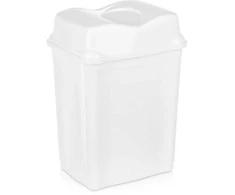 Stefanplast Praktinis atliekų konteineris 28 l - Baltas plastikas