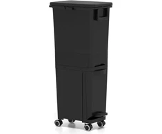 Šiukšliadėžė juoda