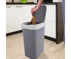 Orion Plastikinis Šiukšlių Dėžė 25 l - Pilka - Universalus Naudojimas