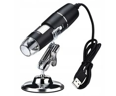 Skaitmeninis mikroskopas - trichoskopas su USB jungtimi ir 1000x priartinimu