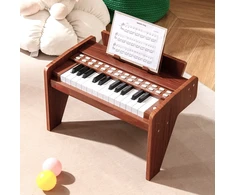 Skaitmeninis pianinas rudas