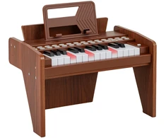 Skaitmeninis pianinas rudas