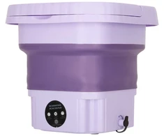 Skalbimo mašina 8 l violetinė