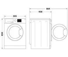 Skalbimo mašina Whirlpool WRBSS 6249 S EU