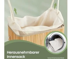 Songmics Skalbinių krepšys 100 l