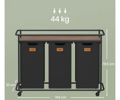 Skalbinių krepšys 150 l