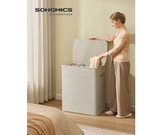 Songmics Skalbinių krepšys 3 skyrių
